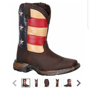 Boys patriotic Durango boots